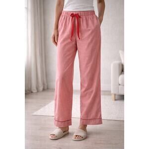 Lake Poplin Pajamas Scarlett Cotton Lounge Sleep Pants Drawstring Classic XL